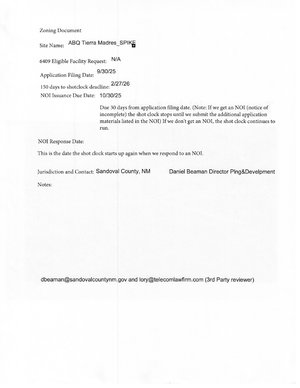 The FCC shot-clock notification page